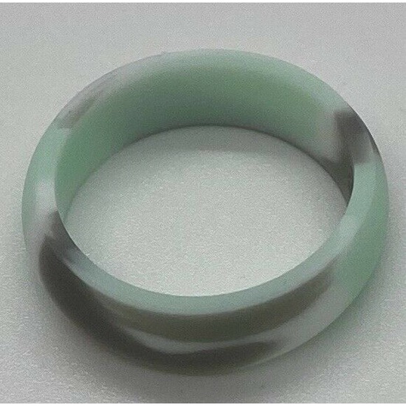 Silicone Weddings Ring For Women - Mint Chip Camo  (1 Ring) - Picture 2 of 8